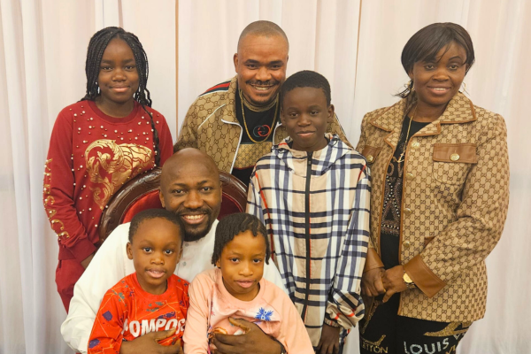 Pastor Desmond and Pastor Gina Oyugbo with their children